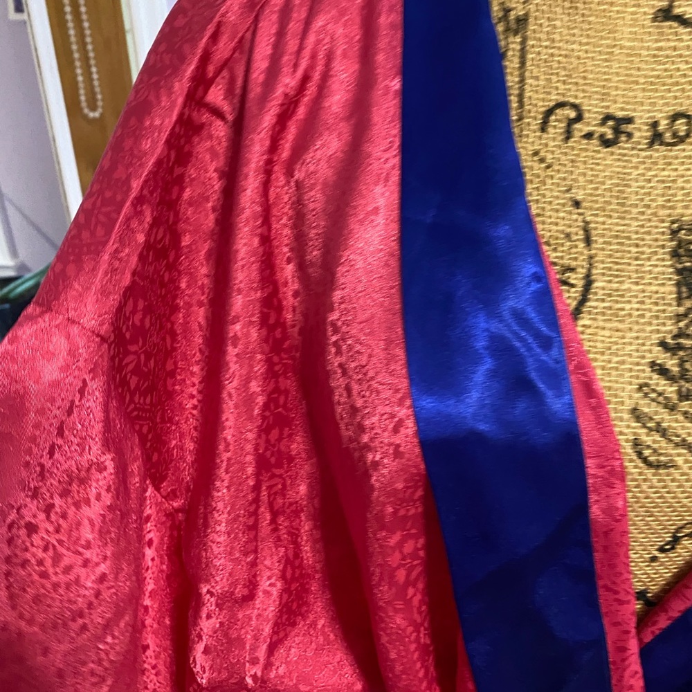 Blue and pink vintage Victoria secret robe - Picture 4 of 9